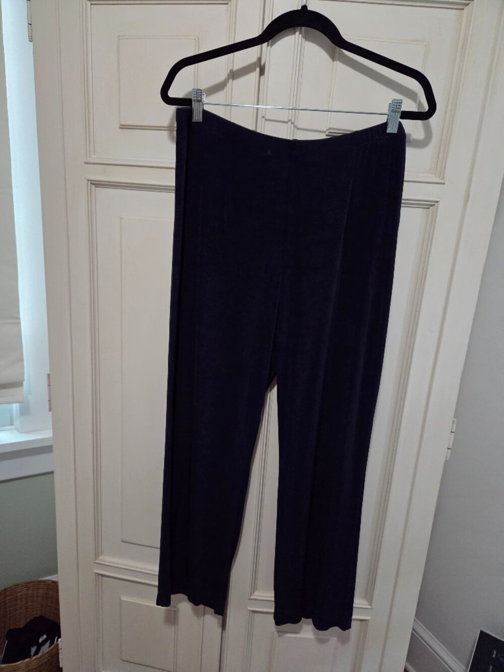 chicos black petite travelers pants